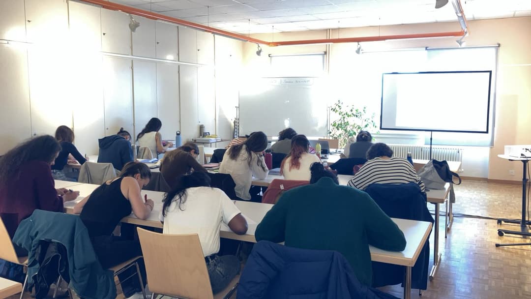 Ayurveda class session